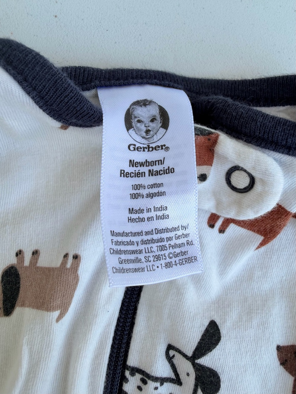 Gerber Baby Boy Newborn 3pc Dog Set - Picture 3 of 10